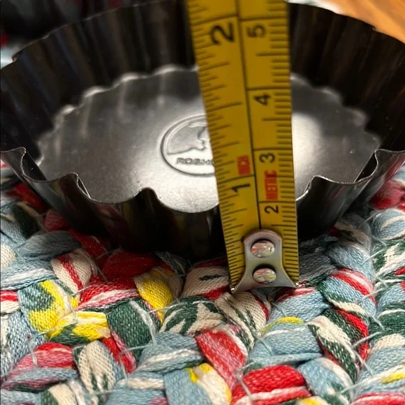 Roshco Black Tart Pan Set of 6 - Picture 5 of 6